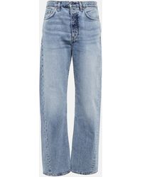 Totême - High-rise Straight Jeans - Lyst