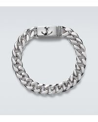 Mateo - Anchor Lock Sterling Chain Bracelet - Lyst
