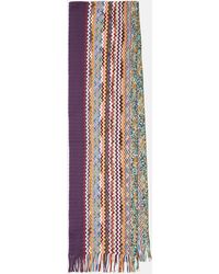 Missoni Schal aus Wolle - Mehrfarbig