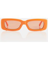 The Attico - X Linda Farrow Marfa Mini Sunglasses - Lyst