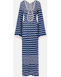 Bananhot - Rey Knitted Cotton-Blend Maxi Dress - Lyst