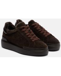 Bogner - Baskets Hollywood 32 En Daim Et Shearling - Lyst