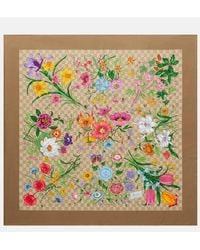 Gucci - Sciarpa Gg Flora - Lyst
