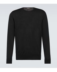 Loro Piana - Knitted Virgin Wool Top - Lyst