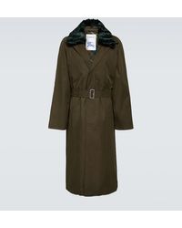 Burberry - Carcoat aus Baumwoll-Gabardine - Lyst