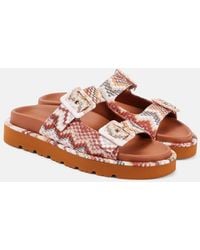 Missoni - Sandalen Clea Aus Haekelstrick - Lyst