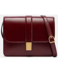 KHAITE - Blake Leather Crossbody Bag - Lyst