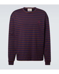 Plan C - Camiseta De Jersey De Algodon A Rayas - Lyst