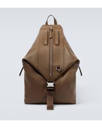 Loewe - Convertible Leather Backpack - Lyst