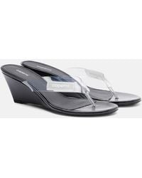Coperni - Sandalias Con Cuna Y Logo - Lyst