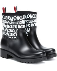 Moncler Ginette Rain Boots - Black