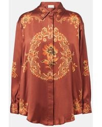 ALÉMAIS - Camicia Seraphina - Lyst