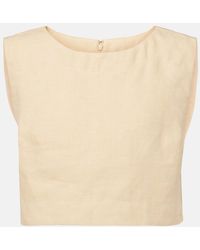 Posse - Top Cropped Martina - Lyst
