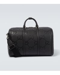 Gucci - Jumbo GG Leather Travel Bag - Lyst