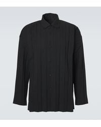 Homme Plissé Issey Miyake - Edge Ensemble Pleated Shirt - Lyst