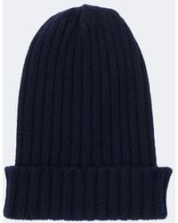 Thom Sweeney - Ribbed-Knit Cashmere Beanie - Lyst