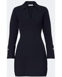 Veronica Beard - Celena Knitted Polo Dress - Lyst