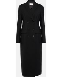 The Row - Evy Double-breasted Wool And Mohair Coat - Lyst