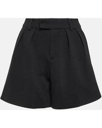 Gucci - High-rise Wool Jersey Shorts - Lyst
