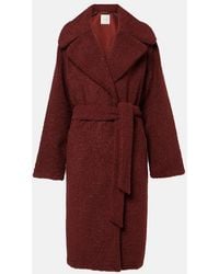 Varley - Vermont Faux Shearling Wrap Coat - Lyst