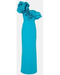 Rebecca Vallance - Ella Ruffled One-Shoulder Gown - Lyst