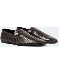 Tom Ford - Steven Croc-Effect Leather Loafers - Lyst
