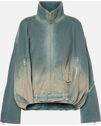 Loewe - Balloon Cotton Gabardine Jacket - Lyst