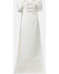 Rebecca Vallance - Midikleid Rory Aus Crepe - Lyst
