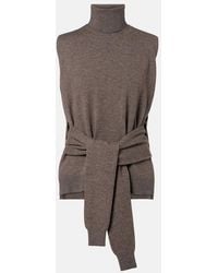 Rohe - Layered Wool And Cashmere-Blend Top - Lyst