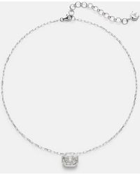 SHAY - Bezel Illusion 18Kt Pendant Necklace With Diamonds - Lyst
