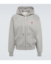 Ami Paris - Sudadera Capucha Cremallera - Lyst