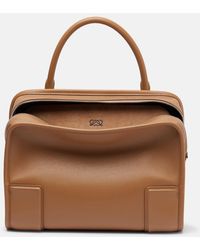 Loewe - Amazona 180 Medium Leather Top-Handle Bag - Lyst