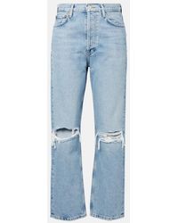 Agolde - '90S Mid-Rise Straight Jeans - Lyst