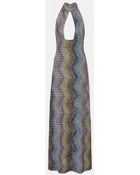 Missoni - Cutout Sequined Lame Gown - Lyst