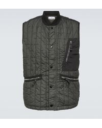Stone Island - Compass Quilted Vest - Lyst
