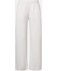 Velvet - Stephanie Linen Wide-Leg Pants - Lyst