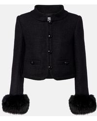 Self-Portrait - Jacke Mit Pailletten - Lyst