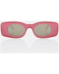 Loewe - Paula's Ibiza Rectangular Sunglasses - Lyst