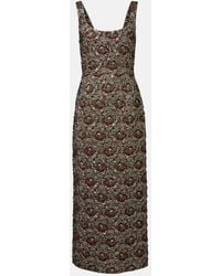 Jonathan Simkhai - Vestido Midi Ravenna De Jacquard - Lyst