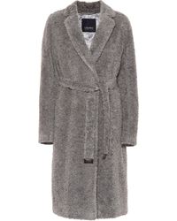 max mara fluffy coat