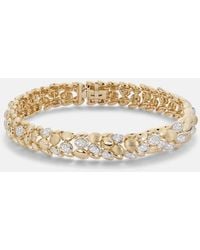 Rainbow K - Blossom Small 14Kt Bracelet With Diamonds - Lyst