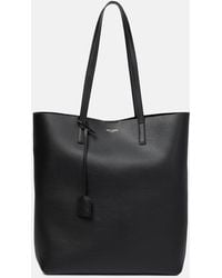 Saint Laurent - Shopper N/S Aus Leder - Lyst