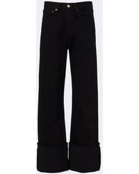 Agolde - Big Cuff Straight Jeans - Lyst