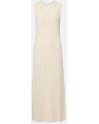 Altuzarra - Sissi Open-Knit Cotton Midi Dress - Lyst