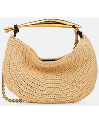 Bottega Veneta - Sardine Chain Raffia-Effect Tote Bag - Lyst