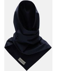 Nour Hammour - Cotton-Blend Canvas Hood - Lyst