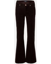 7 For All Mankind - Twisted Dojo Tailorless Corduroy Flared Pants - Lyst