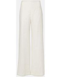 Faithfull the Brand - Ilride High-Rise Linen Wide-Leg Pants - Lyst