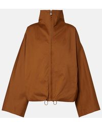 Nour Hammour - Francois Cotton-Blend Jacket - Lyst