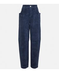 Stouls - Cassidy Wide-Leg Leather Pants - Lyst